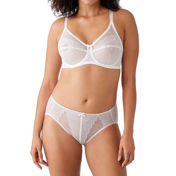 Wacoal NWT Retro Chic Full Figure Underwire Lace Bra Sz 36DD - Picture 4 of 5